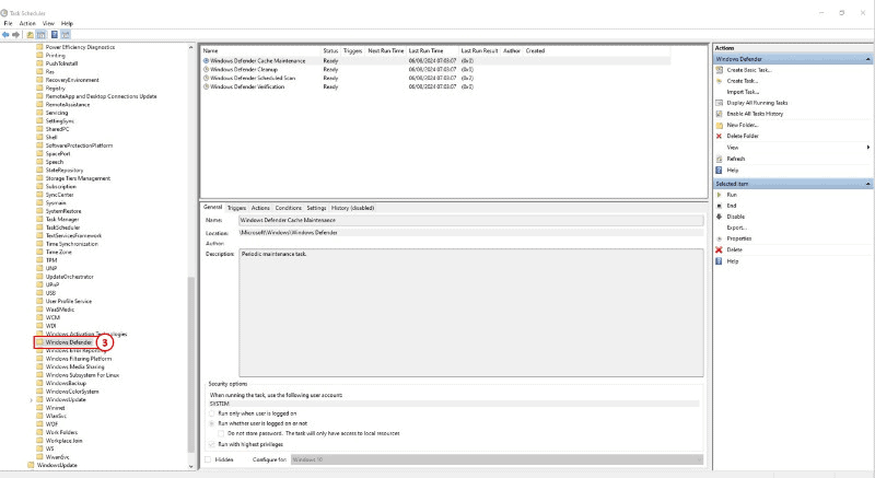 Antimalware Service Executable Fix - Step 3